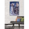imageTrends International Star Wars The Empire Strikes Back by AJ Frena Wall Poster 34L x 224W Premium Unframed VersionSilver Framed Version