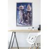 imageTrends International Star Wars The Empire Strikes Back by AJ Frena Wall Poster 34L x 224W Premium Unframed VersionSilver Framed Version