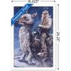 imageTrends International Star Wars The Empire Strikes Back by AJ Frena Wall Poster 34L x 224W Premium Unframed VersionWhite Framed Version