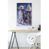 imageTrends International Star Wars The Empire Strikes Back by AJ Frena Wall Poster 34L x 224W Premium Unframed VersionWhite Framed Version