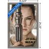 imageTrends International Star Wars The Force Awakens  Rey Portrait Wall Poster 22375quot x 34quot Premium Unframed VersionBarnwood Framed Version
