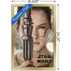 imageTrends International Star Wars The Force Awakens  Rey Portrait Wall Poster 22375quot x 34quot Premium Unframed VersionGold Framed Version