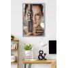 imageTrends International Star Wars The Force Awakens  Rey Portrait Wall Poster 22375quot x 34quot Premium Unframed VersionGray Framed Version