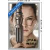 imageTrends International Star Wars The Force Awakens  Rey Portrait Wall Poster 22375quot x 34quot Premium Unframed VersionGray Framed Version