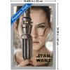 imageTrends International Star Wars The Force Awakens  Rey Portrait Wall Poster 22375quot x 34quot Premium Unframed VersionGray Framed Version