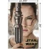 imageTrends International Star Wars The Force Awakens  Rey Portrait Wall Poster 22375quot x 34quot Premium Unframed VersionPremium Poster  Mount Bundle