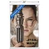 imageTrends International Star Wars The Force Awakens  Rey Portrait Wall Poster 22375quot x 34quot Premium Unframed VersionPremium Print and White Hanger Bundle