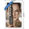 imageTrends International Star Wars The Force Awakens  Rey Portrait Wall Poster 22375quot x 34quot Premium Unframed VersionWhite Framed Version