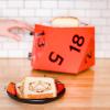 imageUncanny Brands Star Wars R2D2 Deluxe Toaster  LightsUp and Makes Sounds Like ArtooDungeons  Dragons