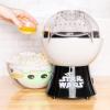 imageUncanny Brands Star Wars R2D2 Popcorn Maker Fully Operational Droid Kitchen ApplianceGrogu  Black