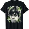 imageStar Wars  Luke Skywalker Portrait TShirtBlack