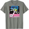 imageStar Wars  Luke Skywalker Ship TShirtOlive Heather