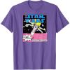 imageStar Wars  Luke Skywalker Ship TShirtPurple Heather