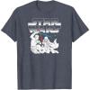 imageStar Wars  Luke vs Vader TShirtHeather Blue