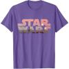 imageStar Wars Logo Luke Skywalker Tatooine TShirt TShirtPurple Heather