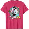 imageStar Wars Luke Skywalker Jedi 90s Throwback TShirt TShirtRed Heather