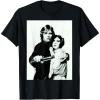 imageStar Wars Luke Skywalker Princess Leia Twins Graphic TShirt TShirtBlack