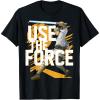 imageStar Wars Use The Force Luke Skywalker Graphic TShirt TShirtBlack