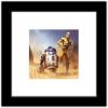 imageTrends International Gallery Pops Star Wars Saga  Moments Edge R2D2 and C3PO Wall Art Wall Poster 1200quot x 1200quot Black Frame VersionBlack Frame Version