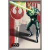 imageTrends International Star Wars Return of The Jedi  Luke Wall Poster 34L x 224W Premium Unframed VersionBarnwood Framed Version