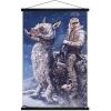 imageTrends International Star Wars The Empire Strikes Back by AJ Frena Wall Poster 34L x 224W Premium Unframed VersionPremium Print and Black Hanger Bundle