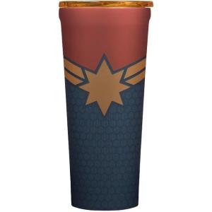 imageCorkcicle Disney Star Wars 16 Oz Stainless Steel Travel Tumbler ampamp Lid R2D2Captain Marvel