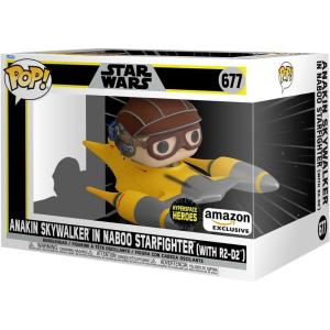 imageFunko POP Rides Star Wars  Luke in T47 Airspeeder  Collectable Vinyl Figure  Gift Idea  Official Merchandise  for Kids ampamp Adults  Movies Fans  Model Figure for CollectorsAnakin