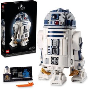 imageLEGO Star Wars R2D2 75308 Droid Building Set for Adults Collectible Display Model with Luke Skywalkers Lightsaber Great Birthday for Husbands Wives Any Star Wars FansFrustrationFree Packaging