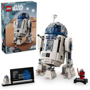 imageLEGO Star Wars R2D2 Building Toy Set  Play or Display Star Wars Toy for Boys ampamp Girls Ages 10  Gift Ideas for Kids ampamp Fans  Includes 25th Anniversary Darth Malak Minifigure  75379
