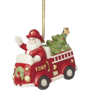 imageLenox 894191 Star Wars R2D2 Ornament ChristmasSanta in Fire Truck