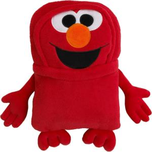 imageNoJo Star Wars R2D2 Blue and White Super Soft Character Shaped Toddler BlanketSesame Street Red Elmo
