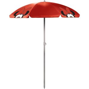 imagePICNIC TIME Outdoor Canopy Sunshade Beach Umbrella 55 Small Patio Umbrella Beach Chair UmbrellaDisney Minnie Mouse  Red
