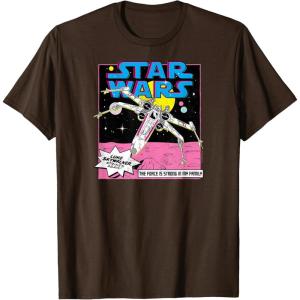 imageStar Wars  Luke Skywalker Ship TShirtBrown