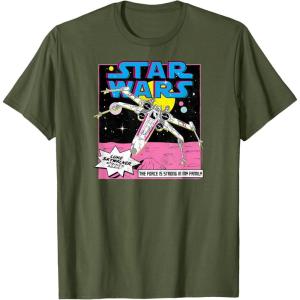 imageStar Wars  Luke Skywalker Ship TShirtOlive Green