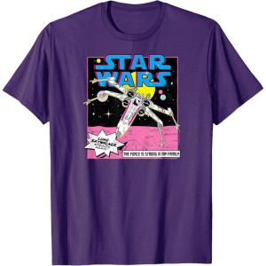 imageStar Wars  Luke Skywalker Ship TShirtPurple