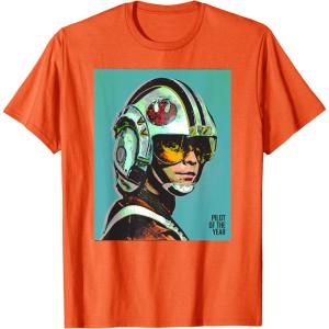 imageStar Wars Luke Skywalker Pilot of the Year TShirtOrange