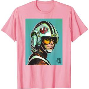 imageStar Wars Luke Skywalker Pilot of the Year TShirtPink