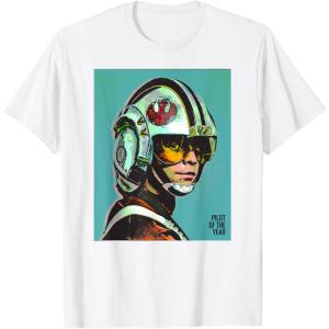 imageStar Wars Luke Skywalker Pilot of the Year TShirtWhite