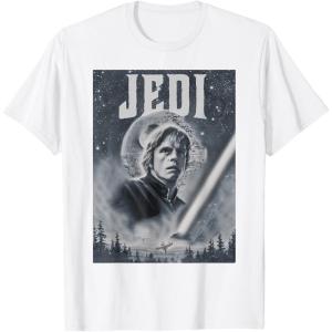 imageStar Wars Luke Skywalker Return of the Jedi Retro TShirt TShirtWhite
