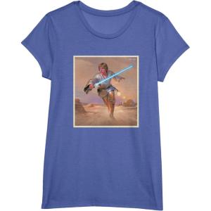 imageStar Wars Luke Skywalker True Jedi TShirt TShirtBright Blue Heather