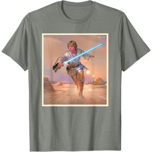 imageStar Wars Luke Skywalker True Jedi TShirt TShirtOlive Heather
