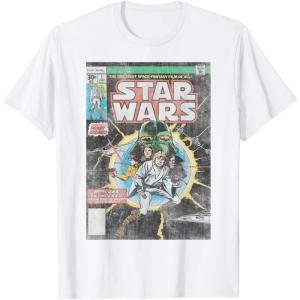 imageStar Wars Luke Skywalker Vintage Comic Cover TShirtWhite