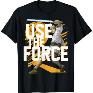 imageStar Wars Use The Force Luke Skywalker Graphic TShirt TShirtBlack