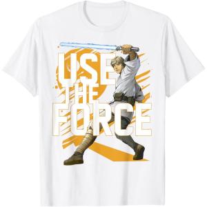 imageStar Wars Use The Force Luke Skywalker Graphic TShirt TShirtWhite