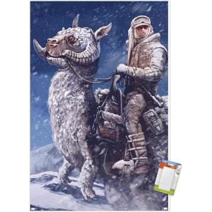 imageTrends International Star Wars The Empire Strikes Back by AJ Frena Wall Poster 34L x 224W Premium Unframed VersionPremium Poster  Mount Bundle