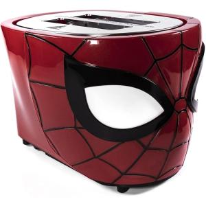 imageUncanny Brands Star Wars R2D2 Deluxe Toaster  LightsUp and Makes Sounds Like ArtooSpiderMan