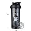 imageBlenderBottle Star Wars Shaker Bottle Pro Series Perfect for Protein Shakes and Pre Workout 28Ounce Darth Vader Helmet Pack of 1Mandalorian  Child
