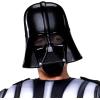 imageSTAR WARS Darth Vader Official Youth Deluxe Costume  Padded Jumpsuit with Gloves Detachable Cape and Plastic MaskExtra Small