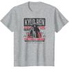 imageStar Wars  Kylo Ren First Order TShirtHeather Grey