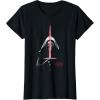 imageStar Wars  Kylo Ren Lightsaber TShirtBlack